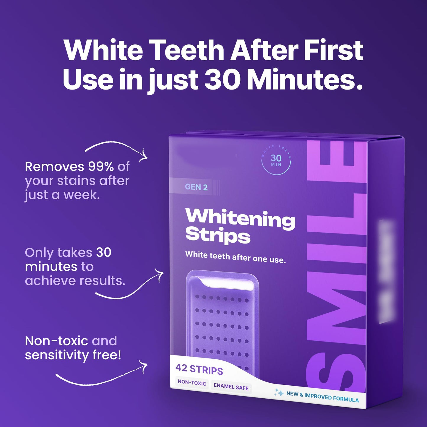 NuSmile Teeth Whitening Strips