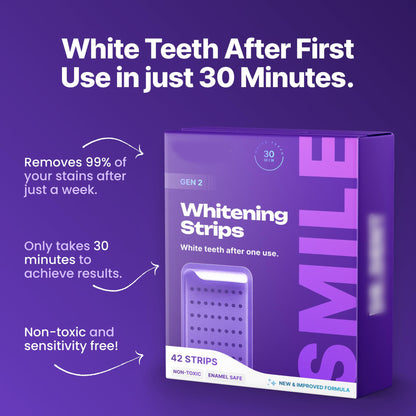 NuSmile Teeth Whitening Strips