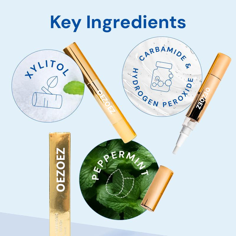 Dental Care Smear-Type Stain Removal for Yellowing Teeth